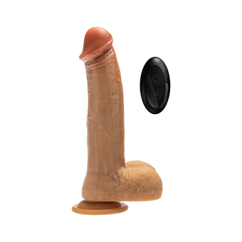 Dr. Phillips - Stotende draaiende en vibrerende dildo - 21,6 cm